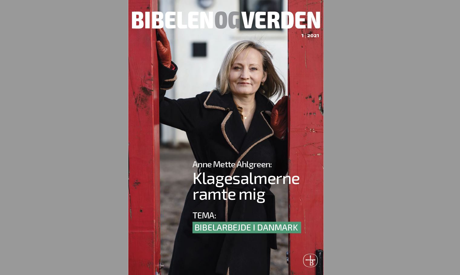 Bibelen Og Verden 1/2021 Forside, Grå | Bibelselskabet