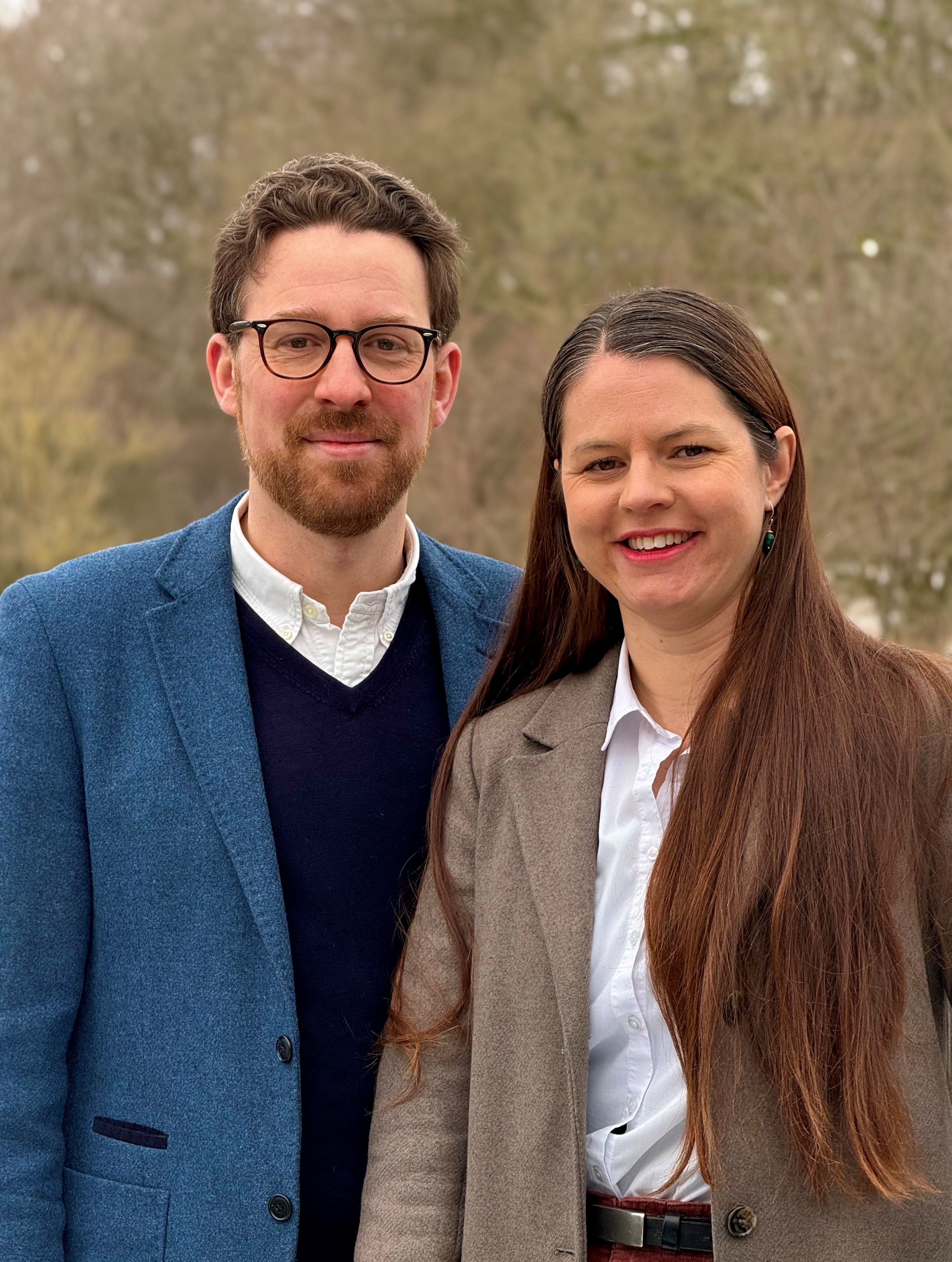 Maren Pitter Poulsen og Frederik Poulsen. Foto: Johan Pitter Poulsen.