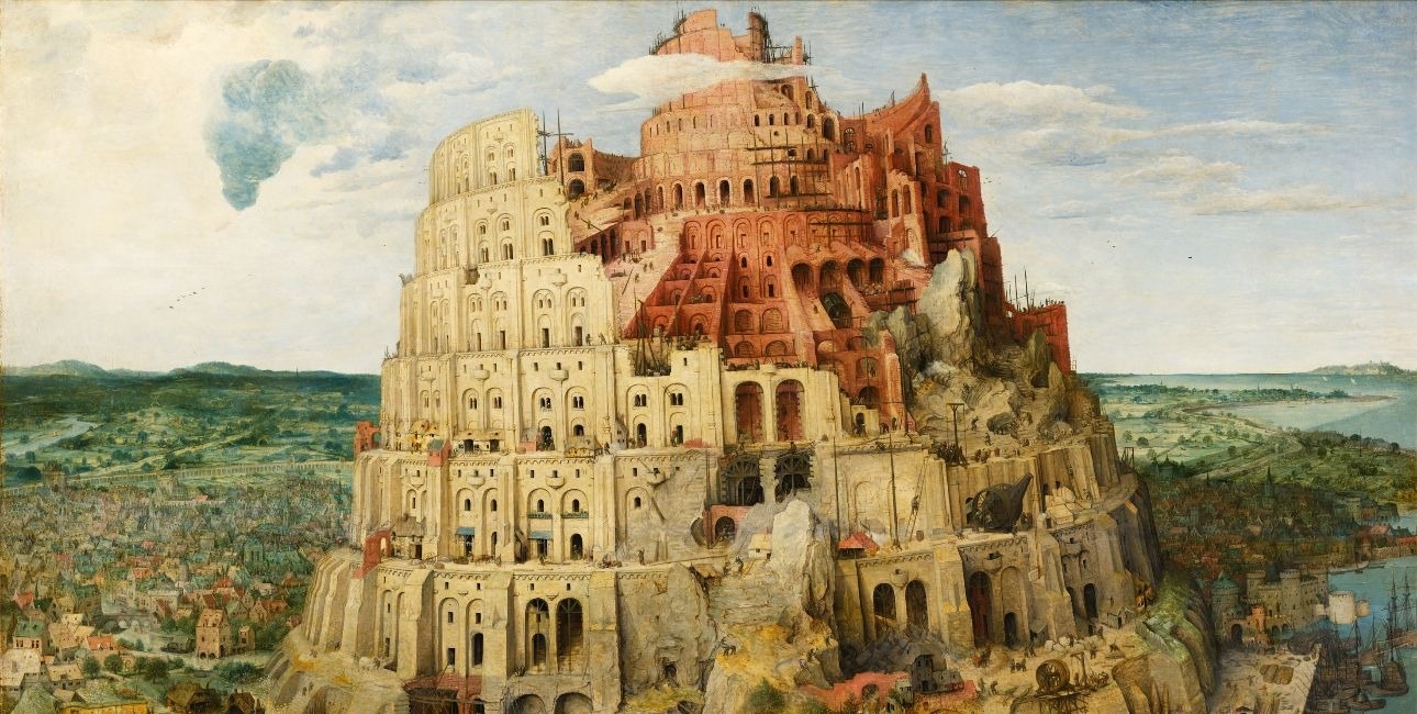 "The Tower of Babel" - af Pieter Bruegel den Ældre