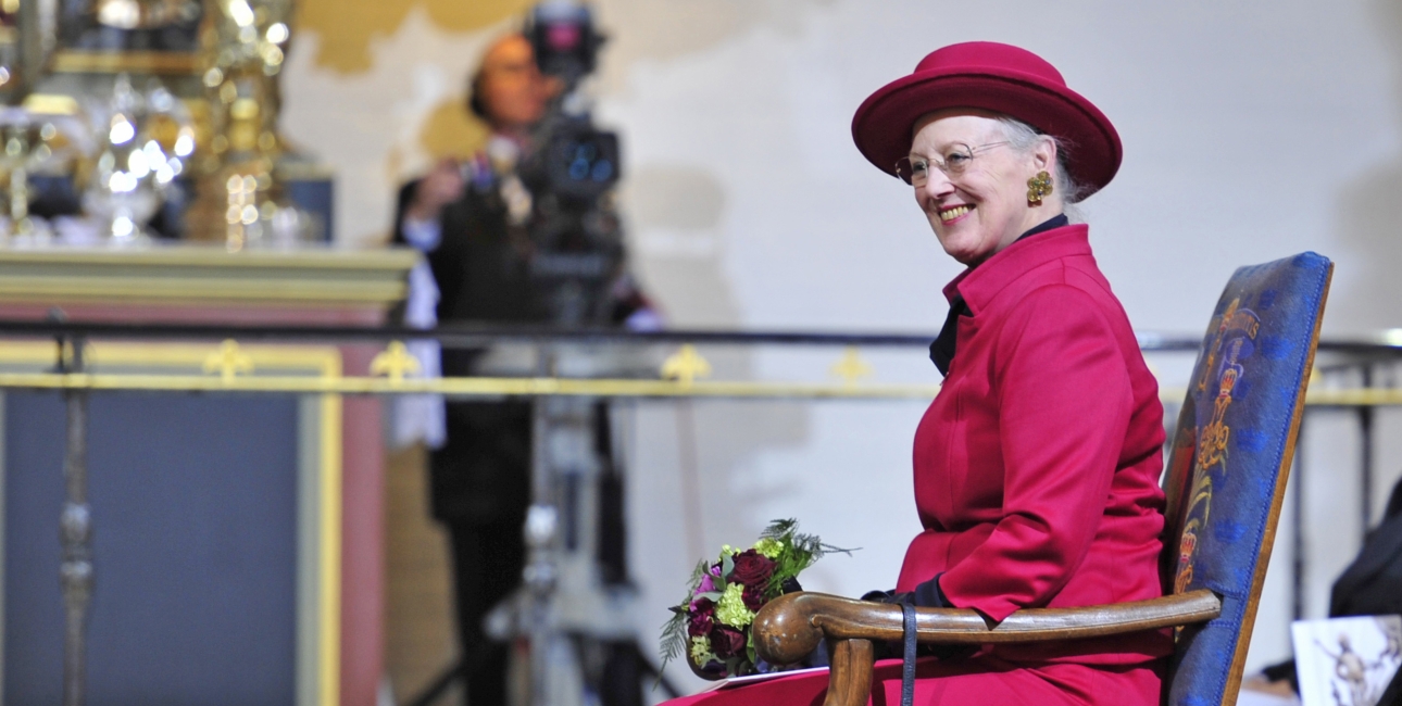 Dronning Margrethe. Foto: Casper Tybjerg.