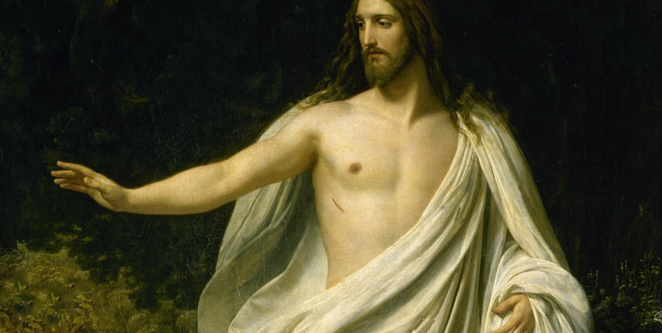 Jesus. Maleri af Alexander Ivanov, 1835. Kilde: Wikimedia Commons.
