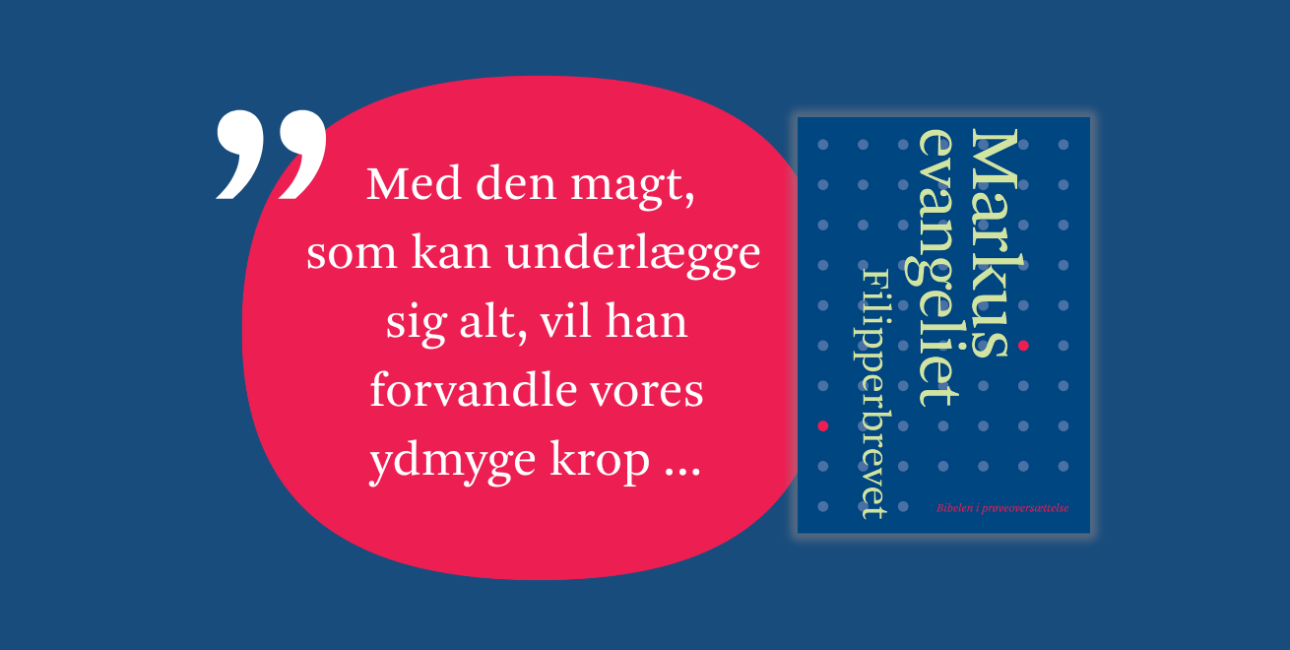 Bibelen i prøveoversættelse: Filipperbrevet kapitel 3