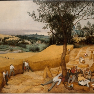 Foto: The Harvesters af Pieter Brueghel den ældre. Wikimedia Commons.
