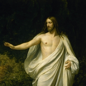 Jesus. Maleri af Alexander Ivanov, 1835. Kilde: Wikimedia Commons.