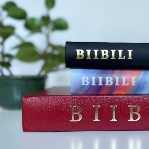 Bibelen på grønlandsk.