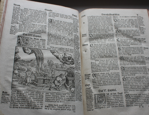 Nedertysk Lutherbibel fra 1574
