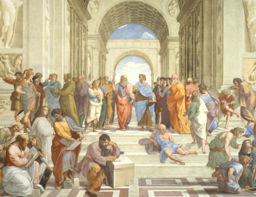 "Skolen i Athen", af Raphael