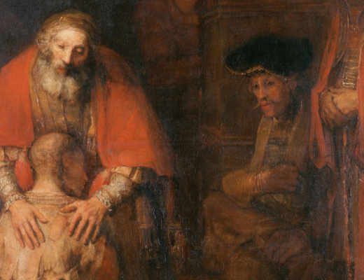 "The Return of the Prodigal Son" af Rembrandt.