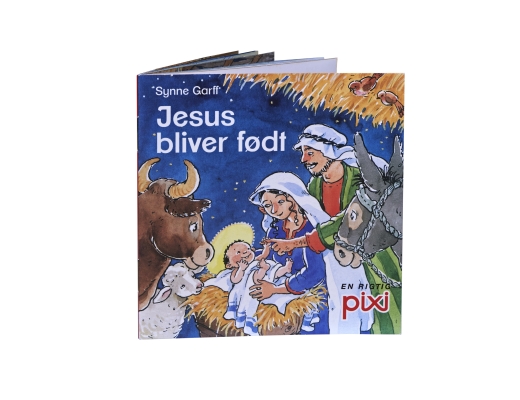 Pixi-bogen "Jesus bliver født" er lavet af Synne Garff.