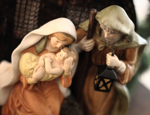 Jesus' fødsel, figurer. Foto: Pixabay.