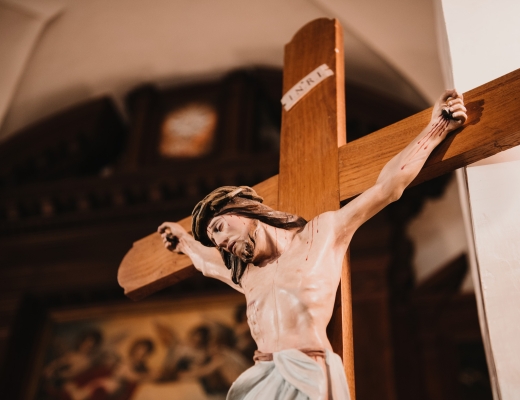 Jesus på korset. Foto: Shutterstock.