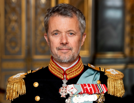 "Med Ansgars historie i hænderne har vi en oplagt anledning til at tænke over og tale om, hvad kristendommen betyder for os i dag,” skriver H.M. Kong Frederik i forordet til "Ansgars Liv", der er udgivet af Bibelselskabet. Foto: Kongehuset. 