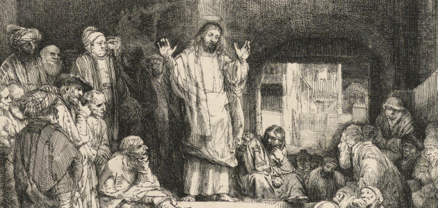 Kristus prædiker, fra ca. 1652