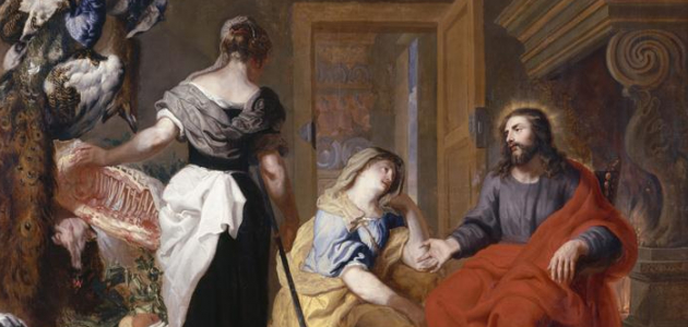 "Jesus in the House of Martha and Mary" - Adriaen van Utrecht & Erasmus Quellinus II