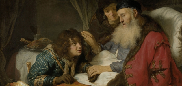 Isak velsigner Jakob. Maleri af Govert Flinck, ca. 1638. Kilde: Everett Collection/Shutterstock.com.
