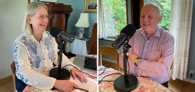 Salmepodcast. Foto: Thomas Bernsen.