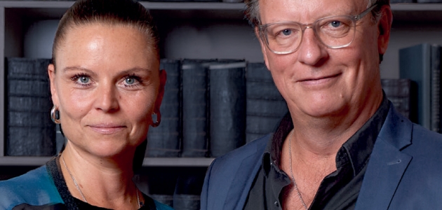 Esben Kjær og Lotte Mørk. Foto: Carsten Lundager.