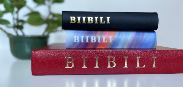 Bibelen på grønlandsk.