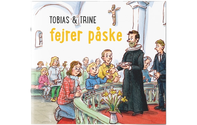 Tobias & Trine fejrer påske