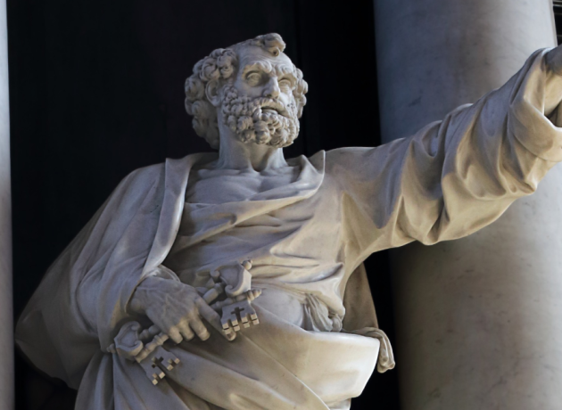 Statue af Sankt Peter