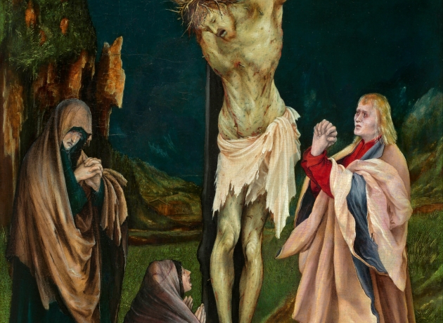 "The small crucifixion" af Matthias Günewald.