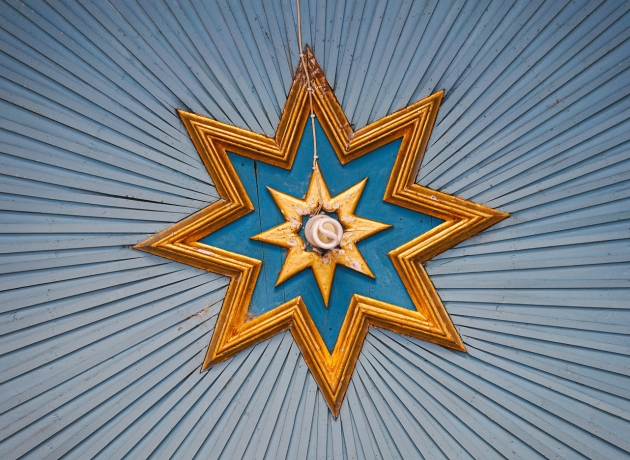 Stjernelampe. Foto: Unsplash.