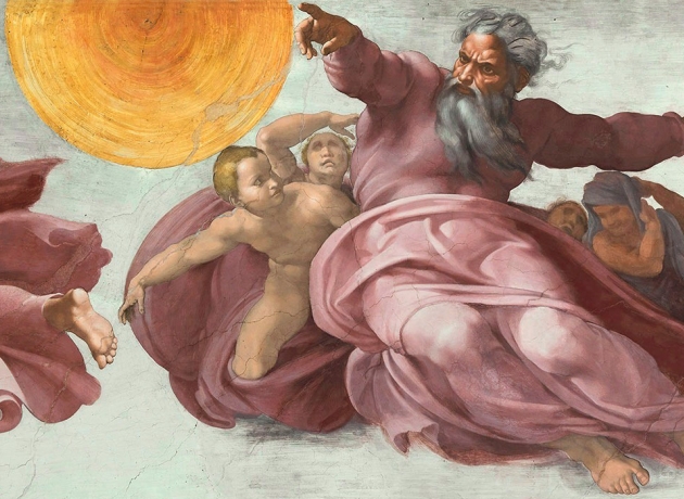 Skabelsen, Michelangelo