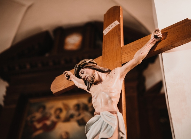 Jesus på korset. Foto: Shutterstock.