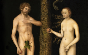 Adam og Eva, Lucas Cranach den ældre. 