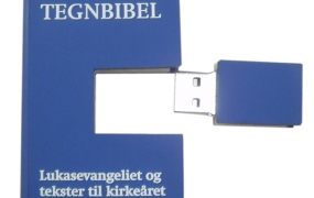 Tegnbibel på USB-stik