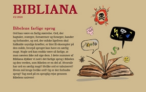 Bibliana 2024/2: Bibelens farlige sprog