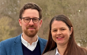 Maren Pitter Poulsen og Frederik Poulsen. Foto: Johan Pitter Poulsen.